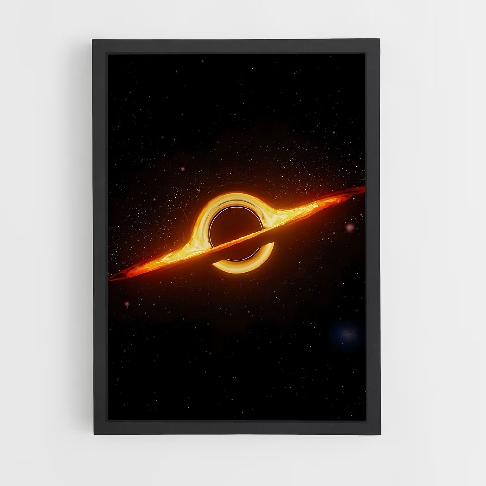 Poster Trou Noir Écarlate (vue 2)